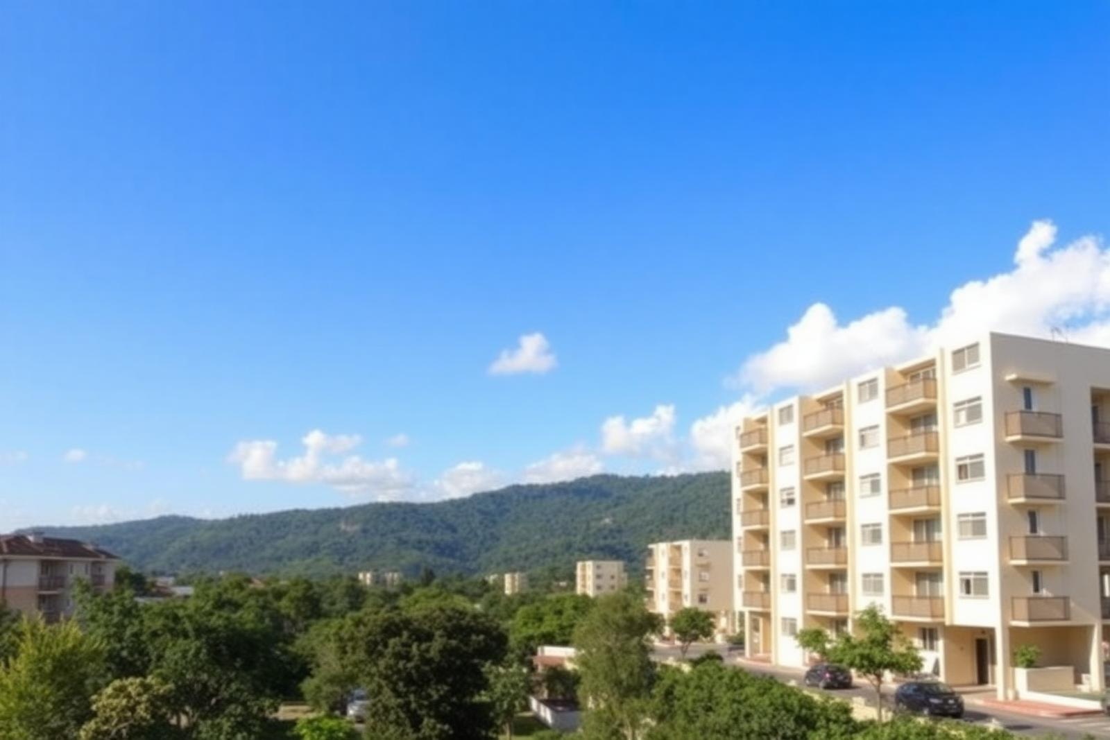Apartamento de 2 quartos para alugar com vista para a serra
